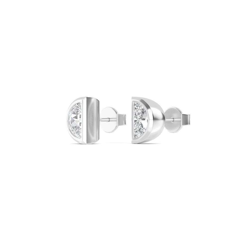 Luna Bezel Studs