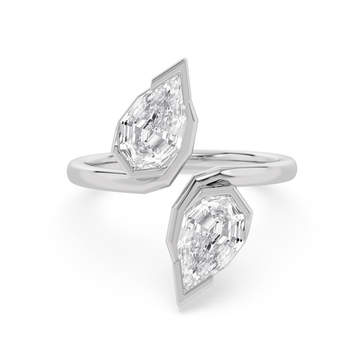 Apex Pear Ring